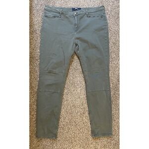 BODEN The Brighton Biker Size 16 R Green Soft And Quality Made With Zip Pockets